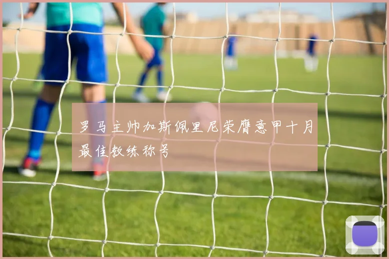 罗马主帅加斯佩里尼荣膺意甲十月最佳教练称号